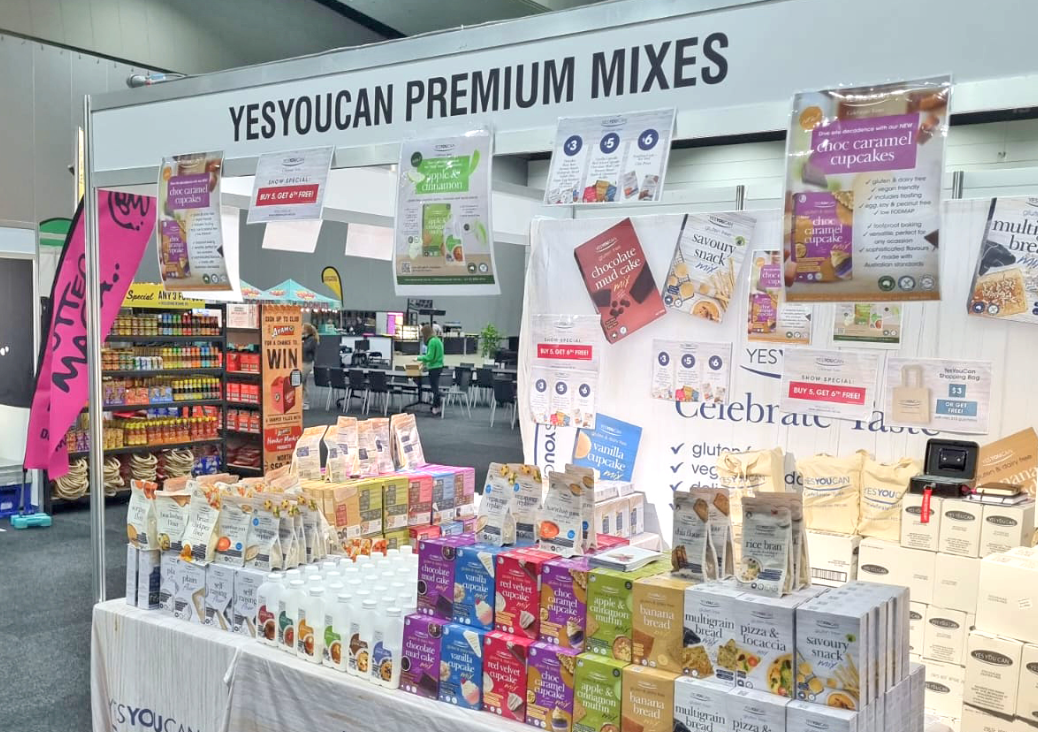 YesYouCan at Coeliac Australia’s Gluten Free Show in Sydney – August 17-18, 2024