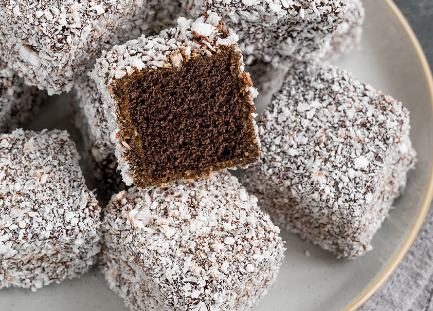 Brownie Lamingtons