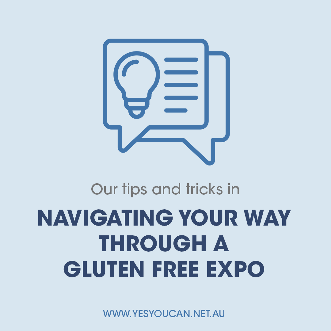 YesYouCan’s Tips for Navigating Your Way Through a Gluten Free Expo