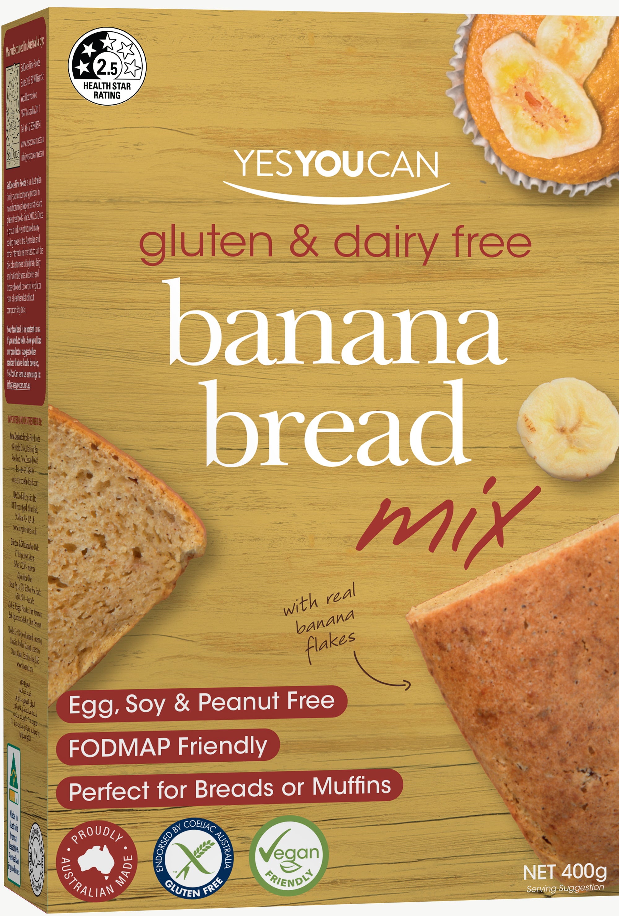 Banana Bread Mix - 400g