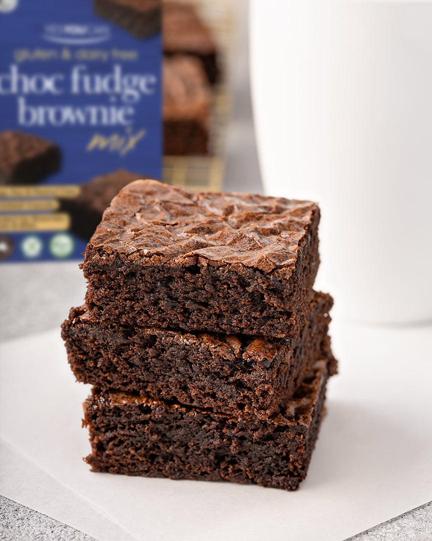 choc fudge brownie yesyoucan australia vegan gluten free dairy egg soy peanut free low fodmap mix baking