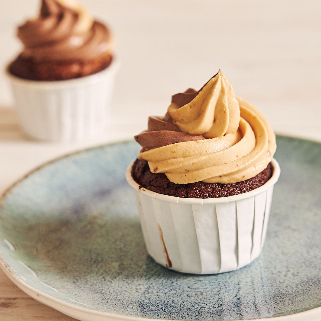 choc caramel cupcake vegan yesyoucan australia gluten dairy free egg soy peanut free cake cupcake