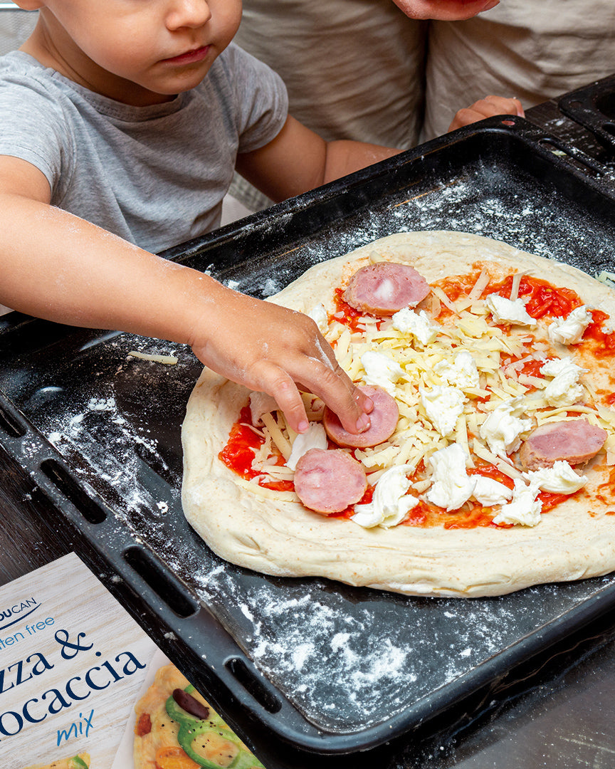 yesyoucan australia pizza focaccia bread mix gluten free baking