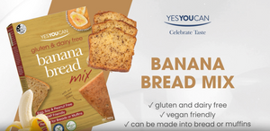 banana bread vegan gluten dairy free egg soy peanut low fodmap muffin real yesyoucan