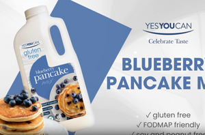  blueberry pancake gluten free yesyoucan front image product photo made in australia