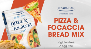 yesyoucan australia pizza focaccia bread mix gluten free baking